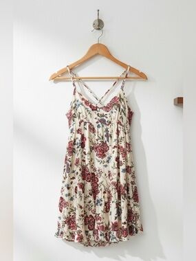 American Eagle Outfitters Beachy Floral Resort Sundress Slip  Dress Size XS